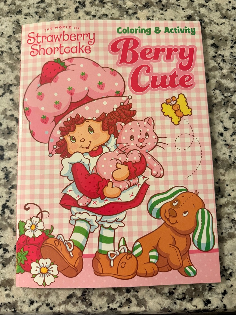 Strawberry Shortcake Berry Cute Coloring & Activity Book - Pink